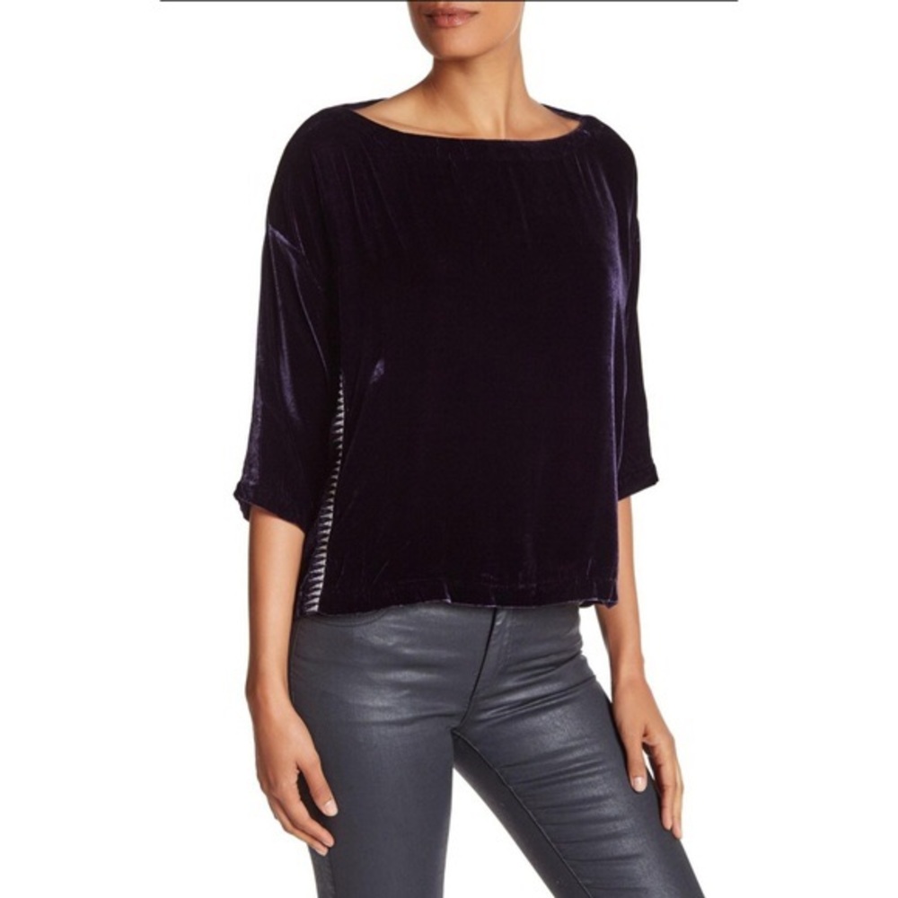 Zadig & Voltaire Velvet Tatia Top size S